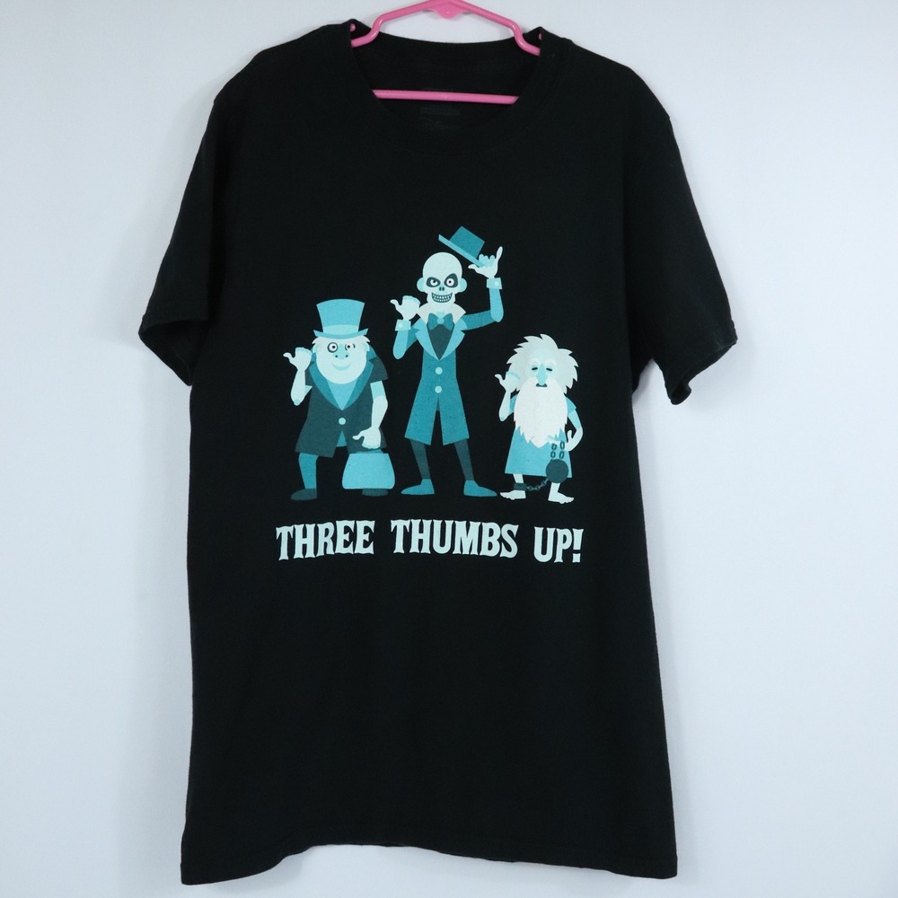 Funko Disney Haunted Mansion Hitchhiking Ghosts Black T Shirt Size XS